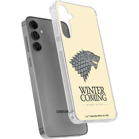 Game of Thrones: House Stark Sigil Galaxy S24 Plus Clear Case